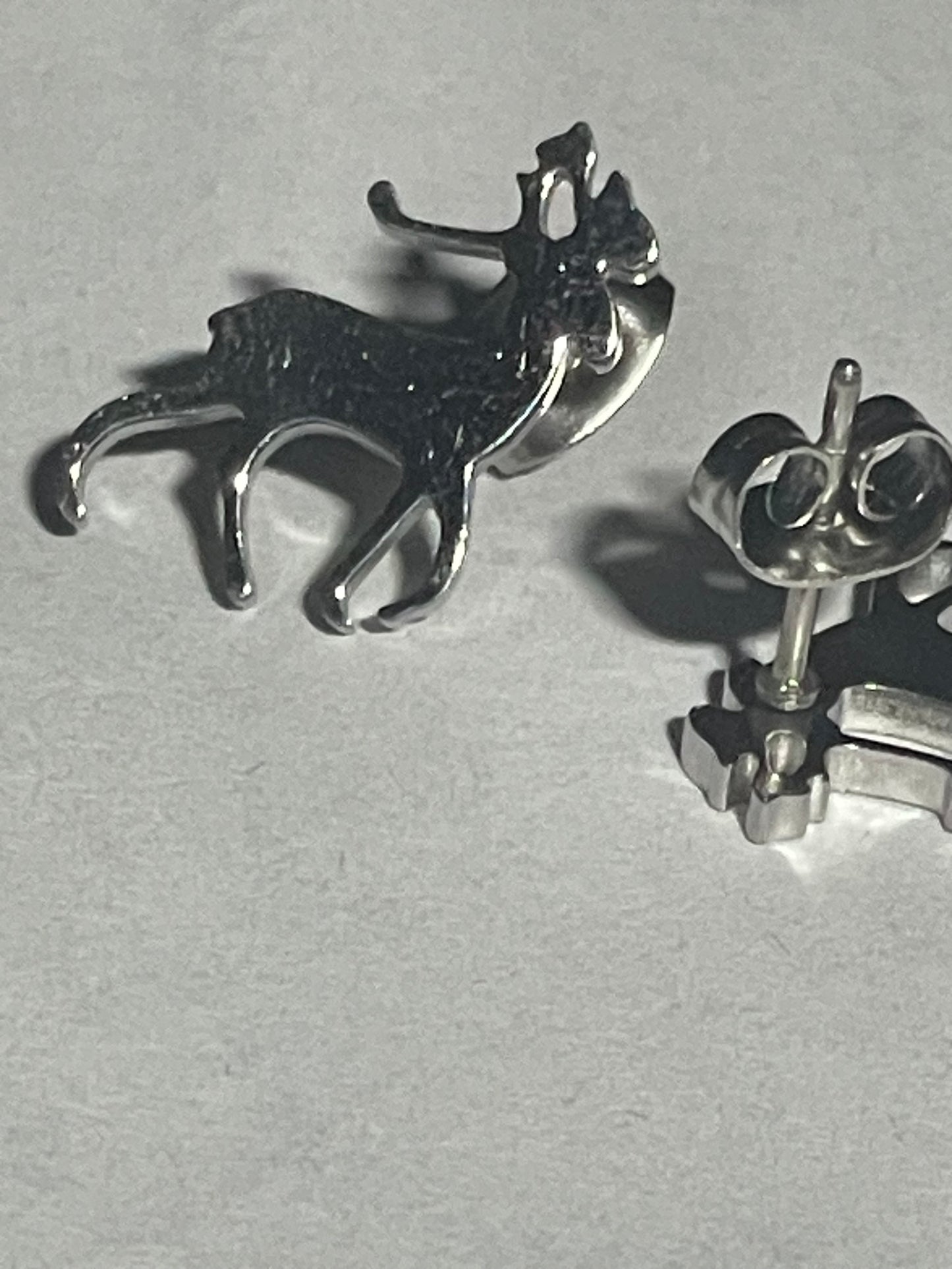 Stainless Steel Animal Earrings (excluding cats/dogs & wolves)