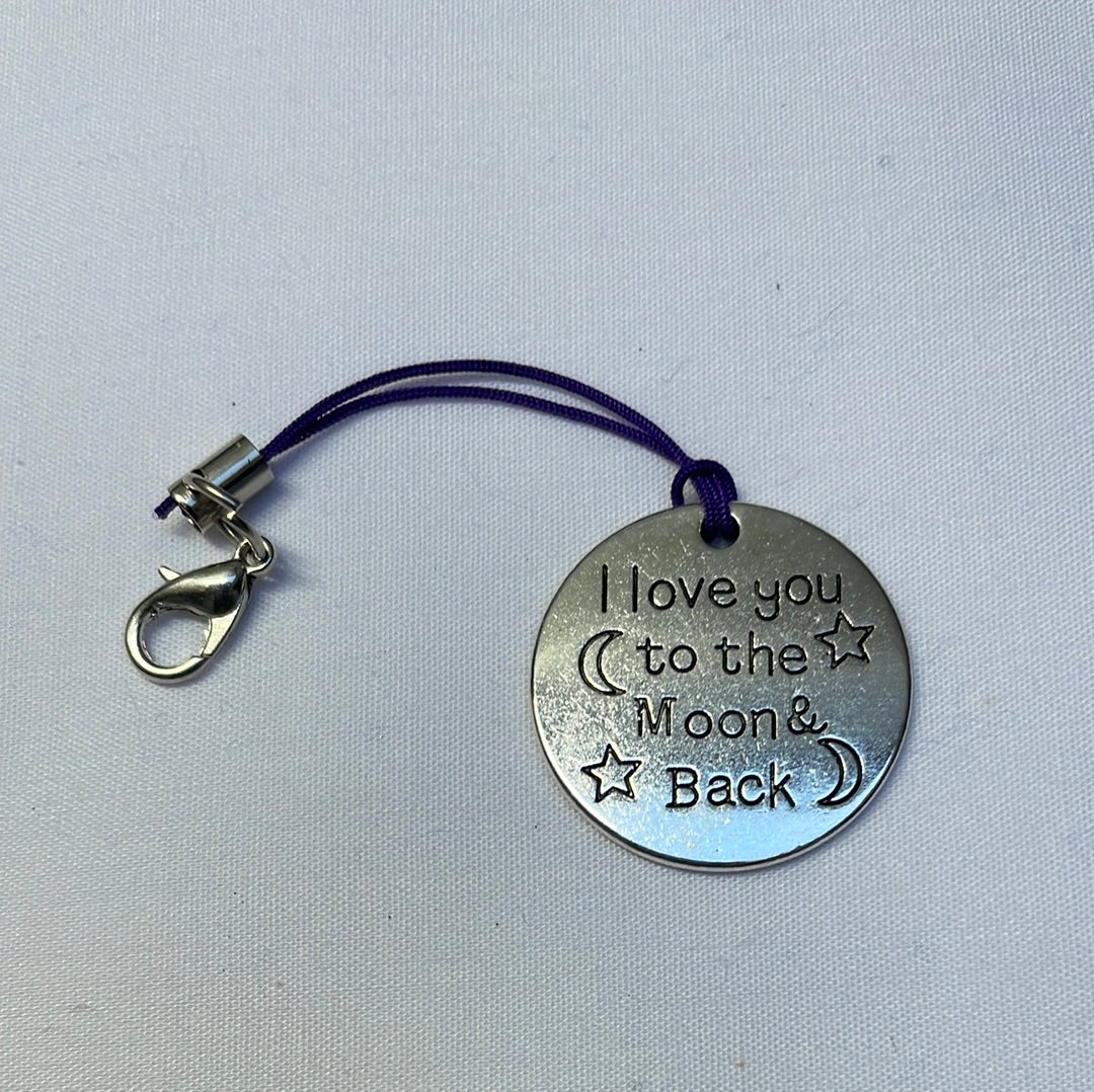 I love you to the moon and back Lanyard