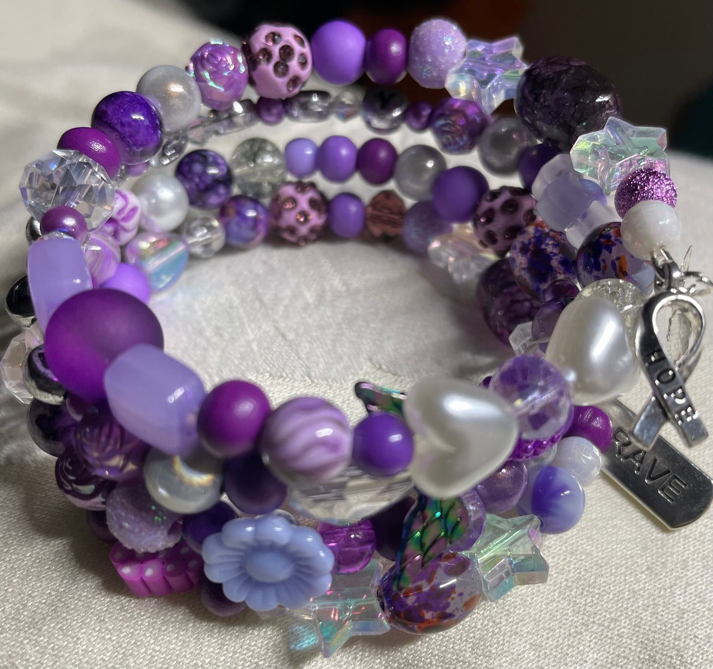 Adult Epilepsy Awareness Bangle