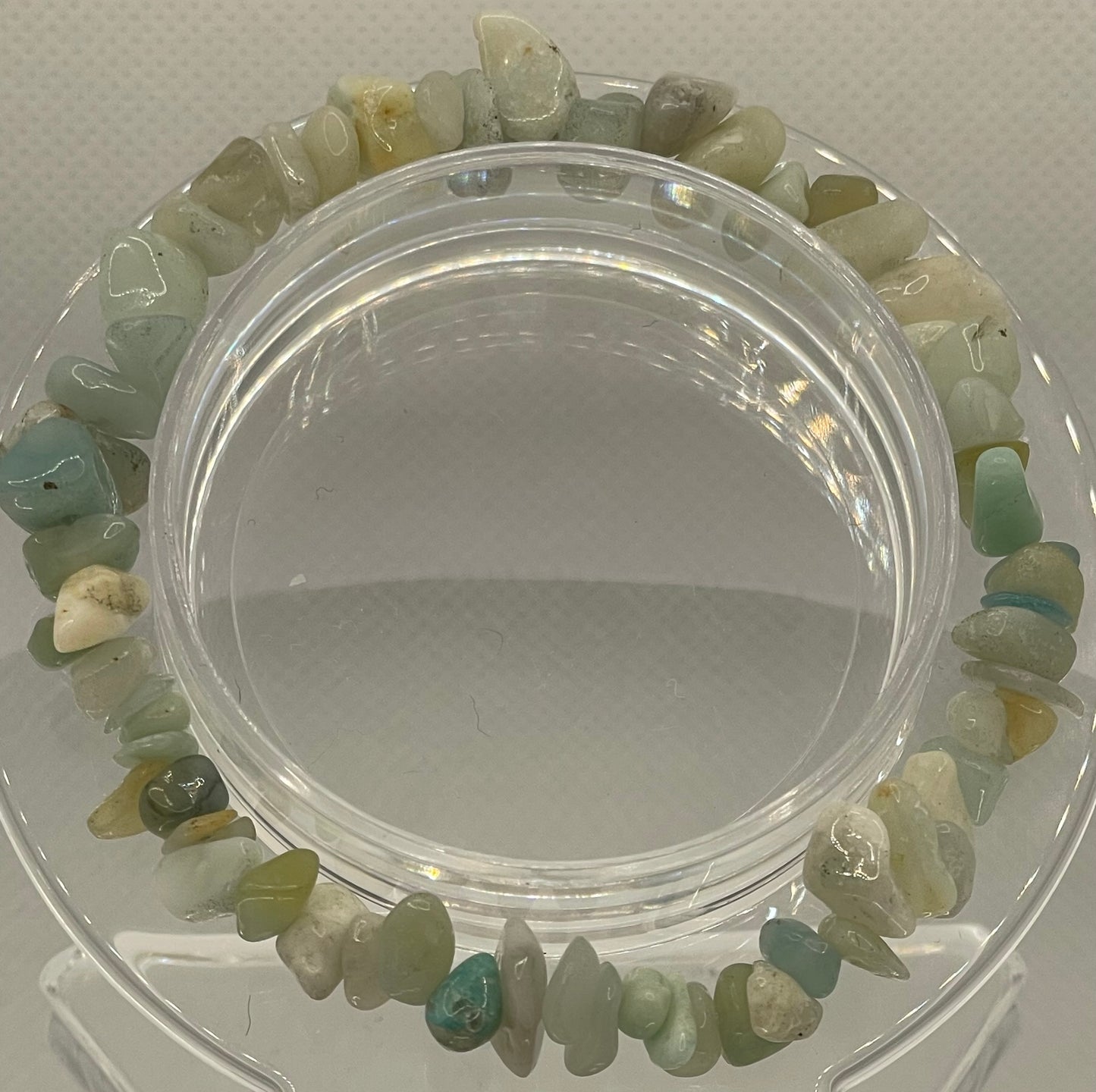 Natural Felspar Crystal Stone Gravel Bracelet