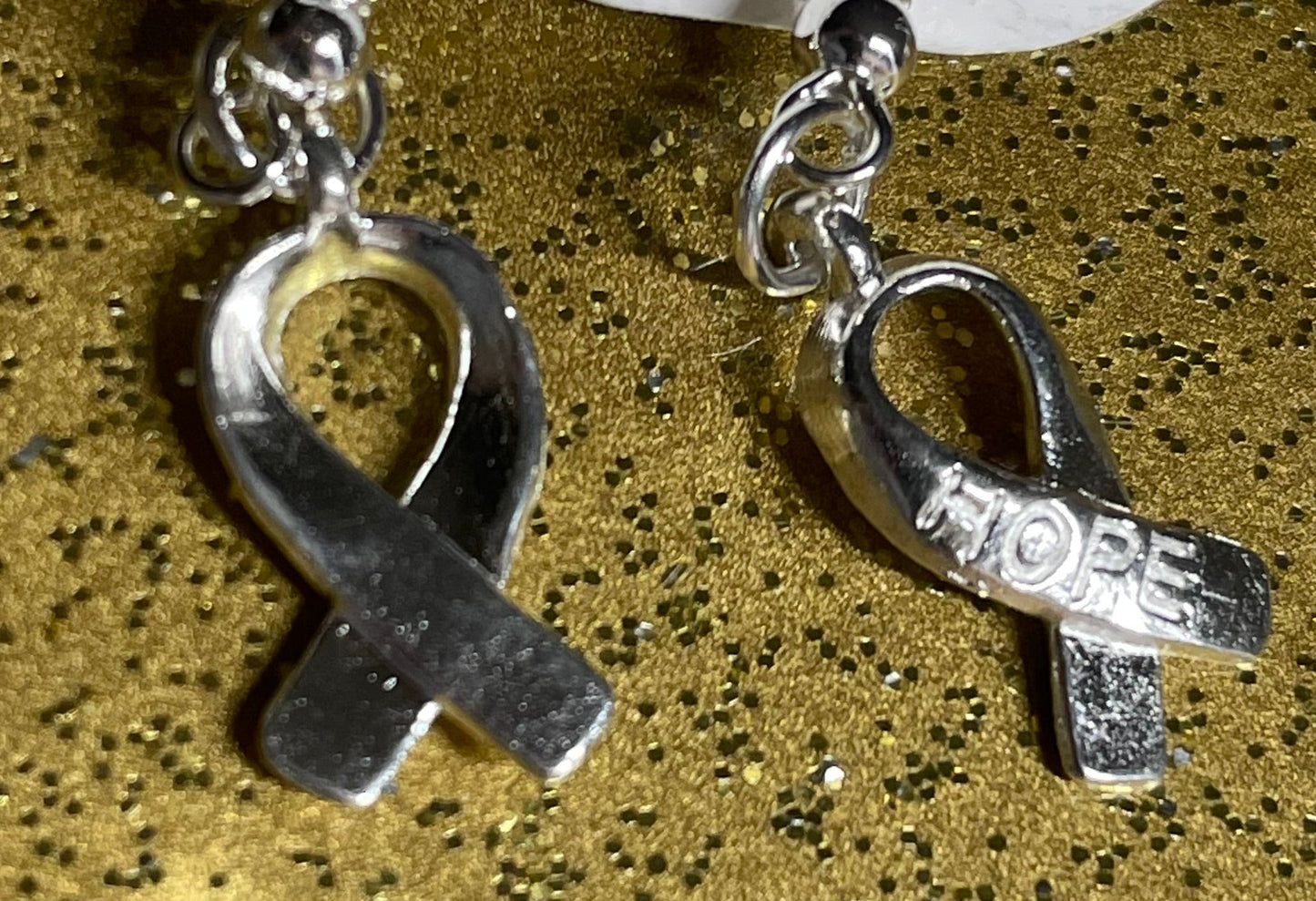 HOPE metal Non-specific Medical Condition Awareness Ribbons