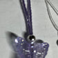 Purple (non-specific) Medical Condition Awareness Charms Tassels with Angels and/or Butterflies with Lobster Clasps