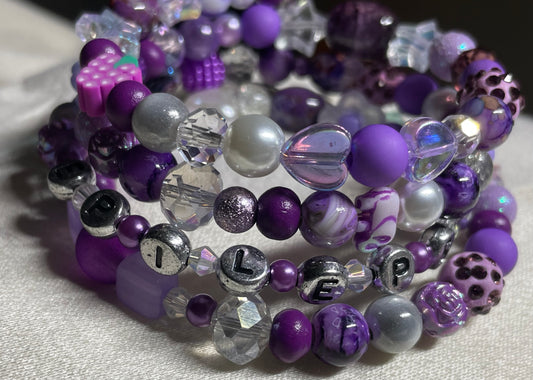 Adult Epilepsy Awareness Bangle