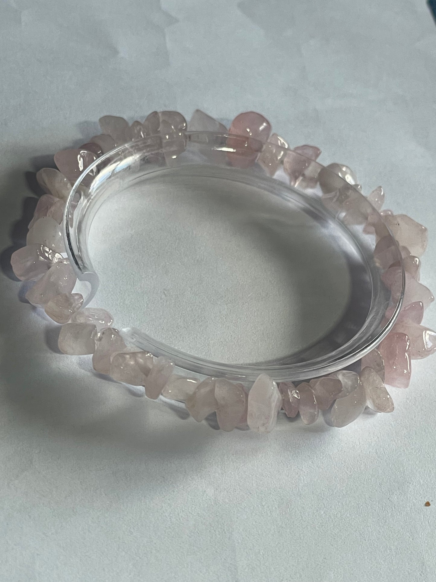 Natural Gemstone/mineral gravel elastic Bracelet