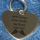 Angel Tassel Keyring Mom Stainless Steel Heart “Your wings were ready but my heart was not”