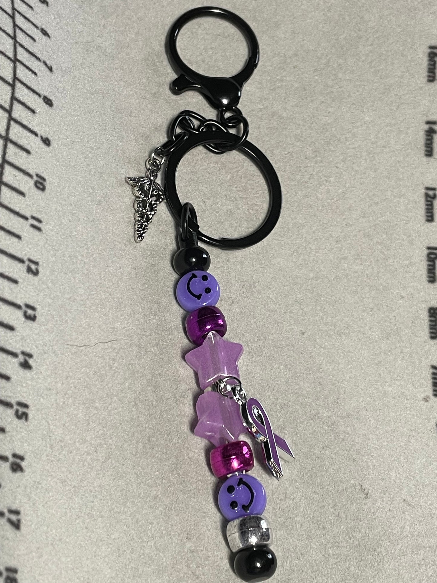 Fixed Keychain Purple