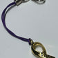 Non-Specific Purple Awareness Ribbon Lanyards with Split Ring or Clasp