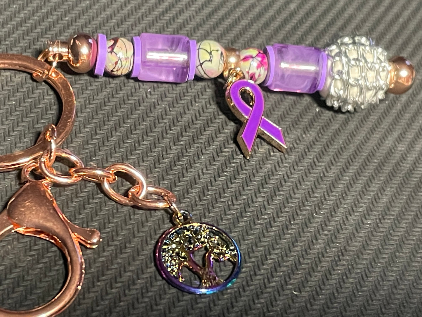 Fixed Keychain Purple