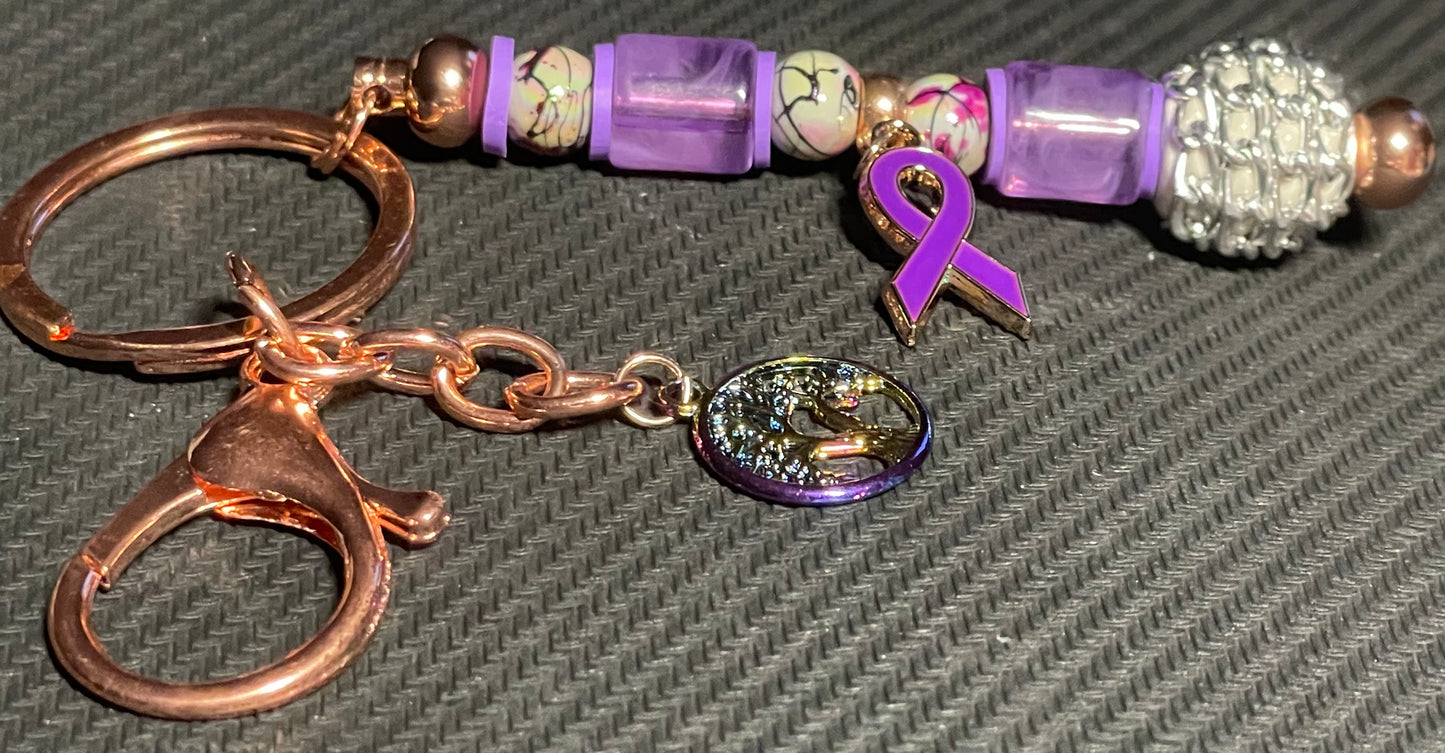 Fixed Keychain Purple