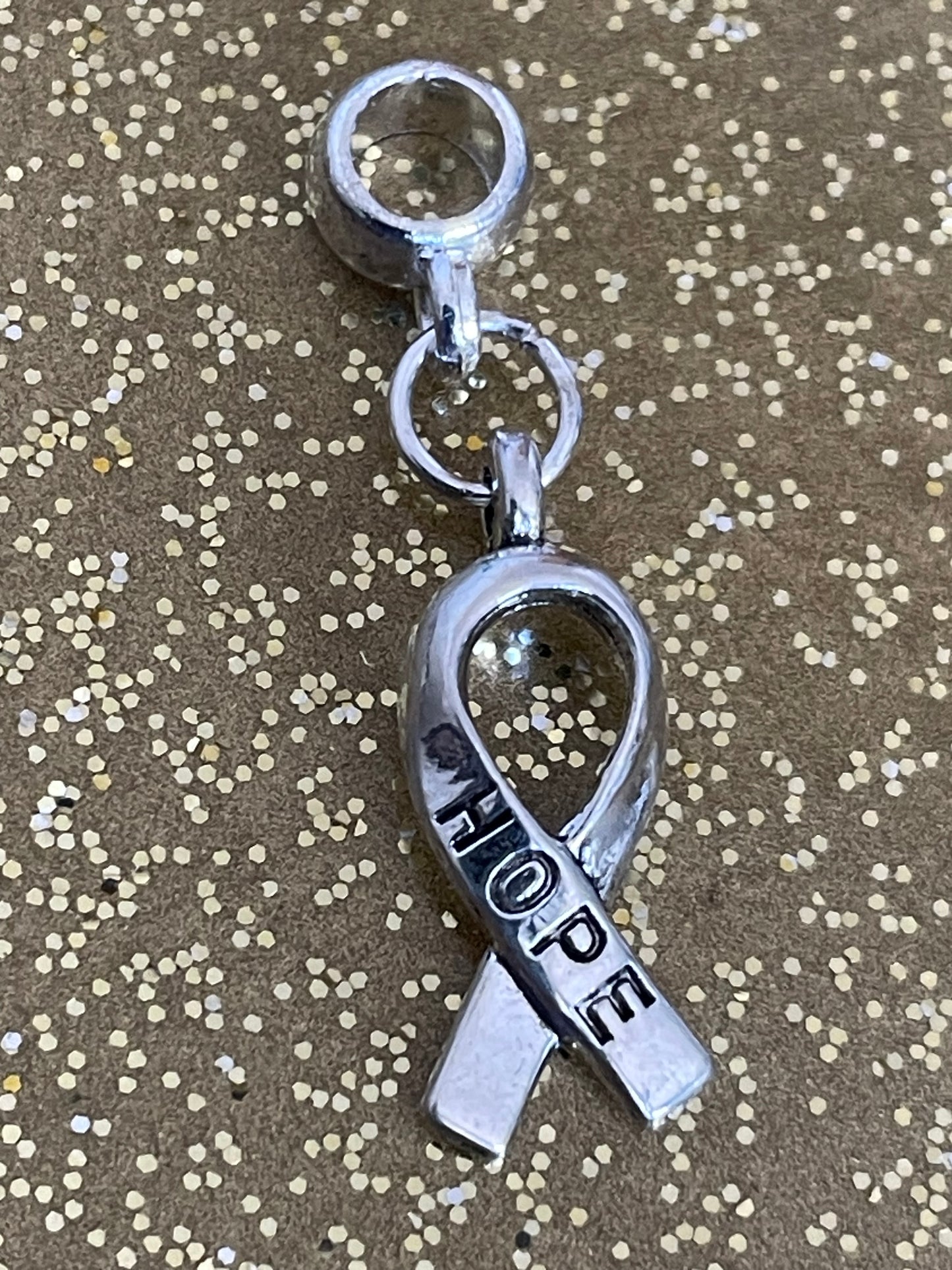 HOPE metal Non-specific Medical Condition Awareness Ribbons