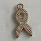 Medical Condition Purple Awareness & Hope Ribbon Charms (charm only)