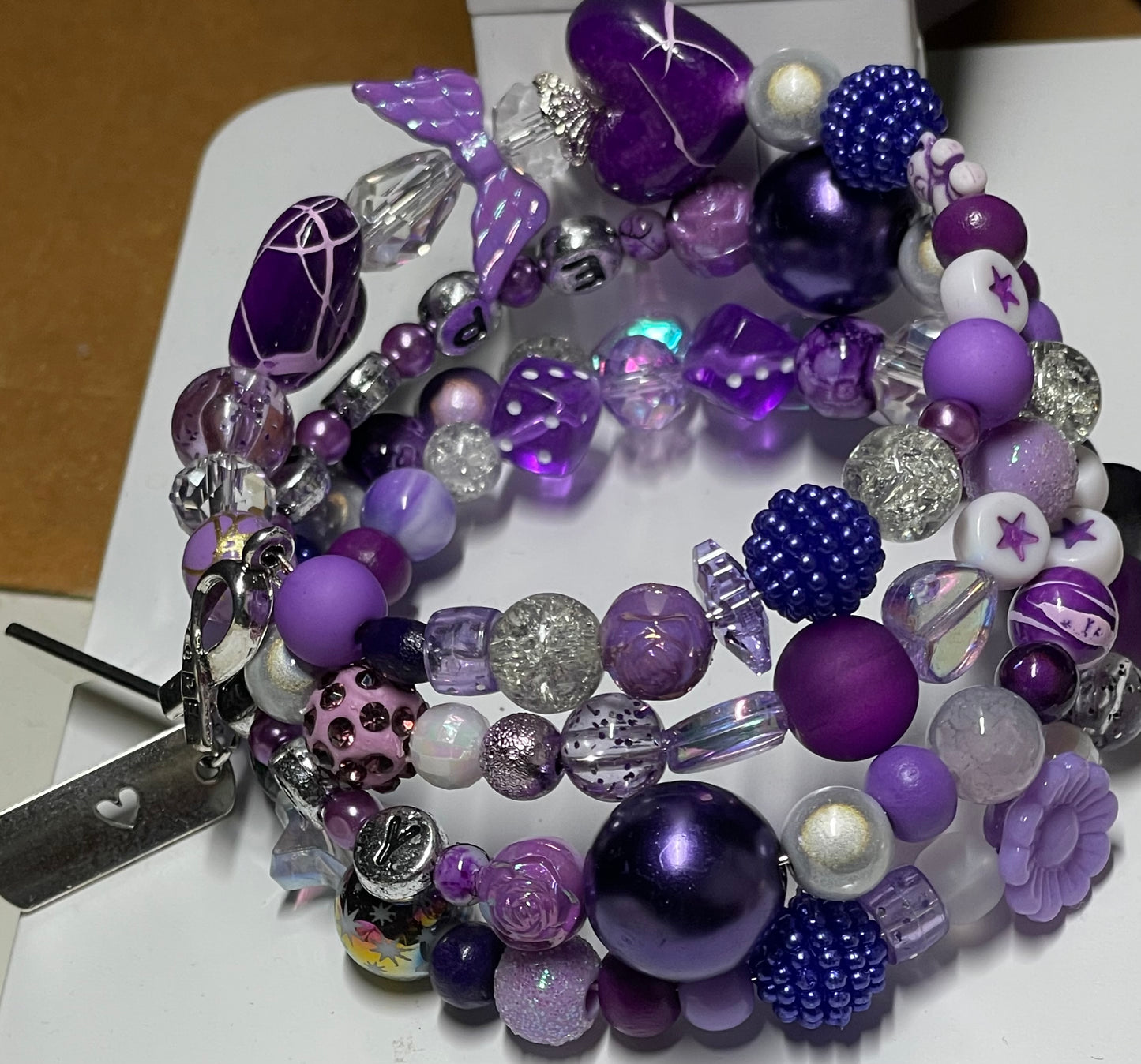 Adult Epilepsy Awareness Bangle