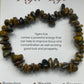 Natural Quartz Crystal Stone 19cm (approx) Gravel Bracelet with Information Card