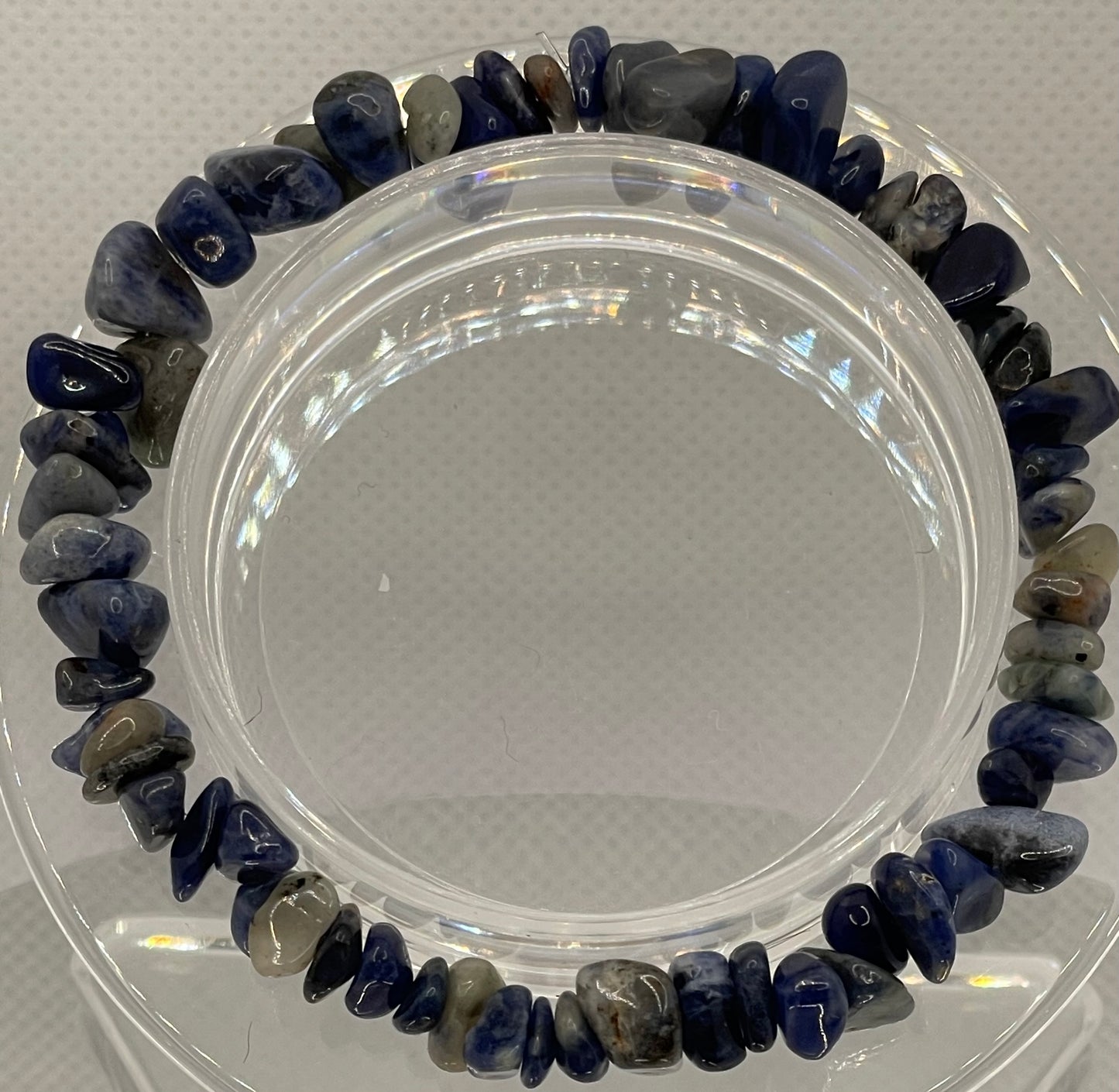 Natural Silicate Crysral Stone Gravel Bracelet