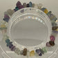 Fluorite Crystal Stone Gravel Bracelet