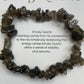 Natural Quartz Crystal Stone 19cm (approx) Gravel Bracelet with Information Card