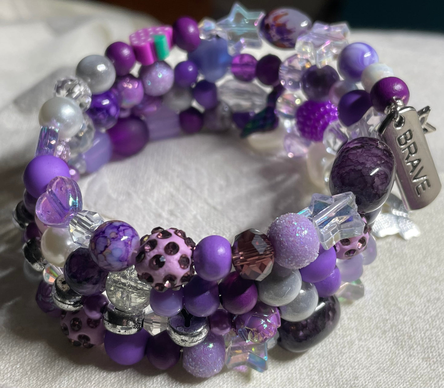 Adult Epilepsy Awareness Bangle