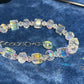 Mixed 8mm AB Crystal Glass Beads Bracelet