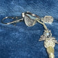 Angel Tassel Keyring Mom Stainless Steel Heart “Your wings were ready but my heart was not”