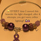 Purple Awareness Anklet