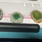 Green Agate Slice