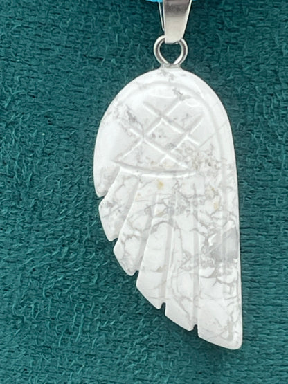 Aqua Organza Ribbon & Cord Necklace