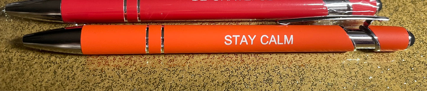 Inspiring Phrase 2 in 1 Biro & Stylus