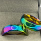 Rainbow 6mm Band Stainless Steel Ring