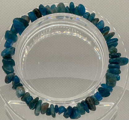 Apatite Crystal Stone Gravel Bracelet