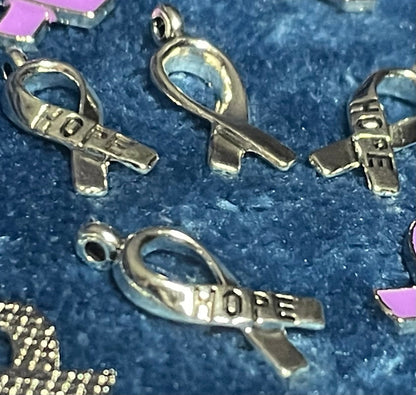 HOPE metal Non-specific Medical Condition Awareness Ribbons