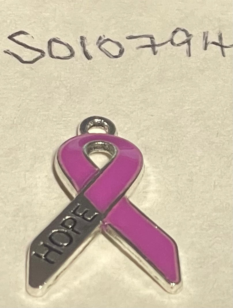 Purple Non-specific Medical Condition Awareness Ribbons on Euro Bails