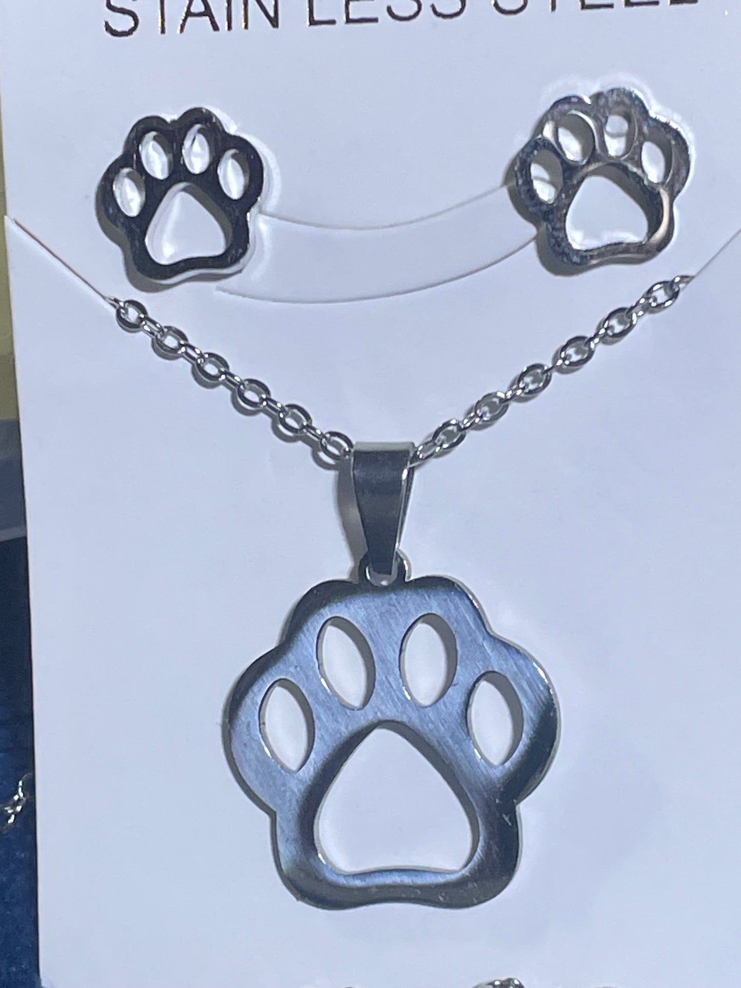 Stainless Steel Pet Jewellery Set