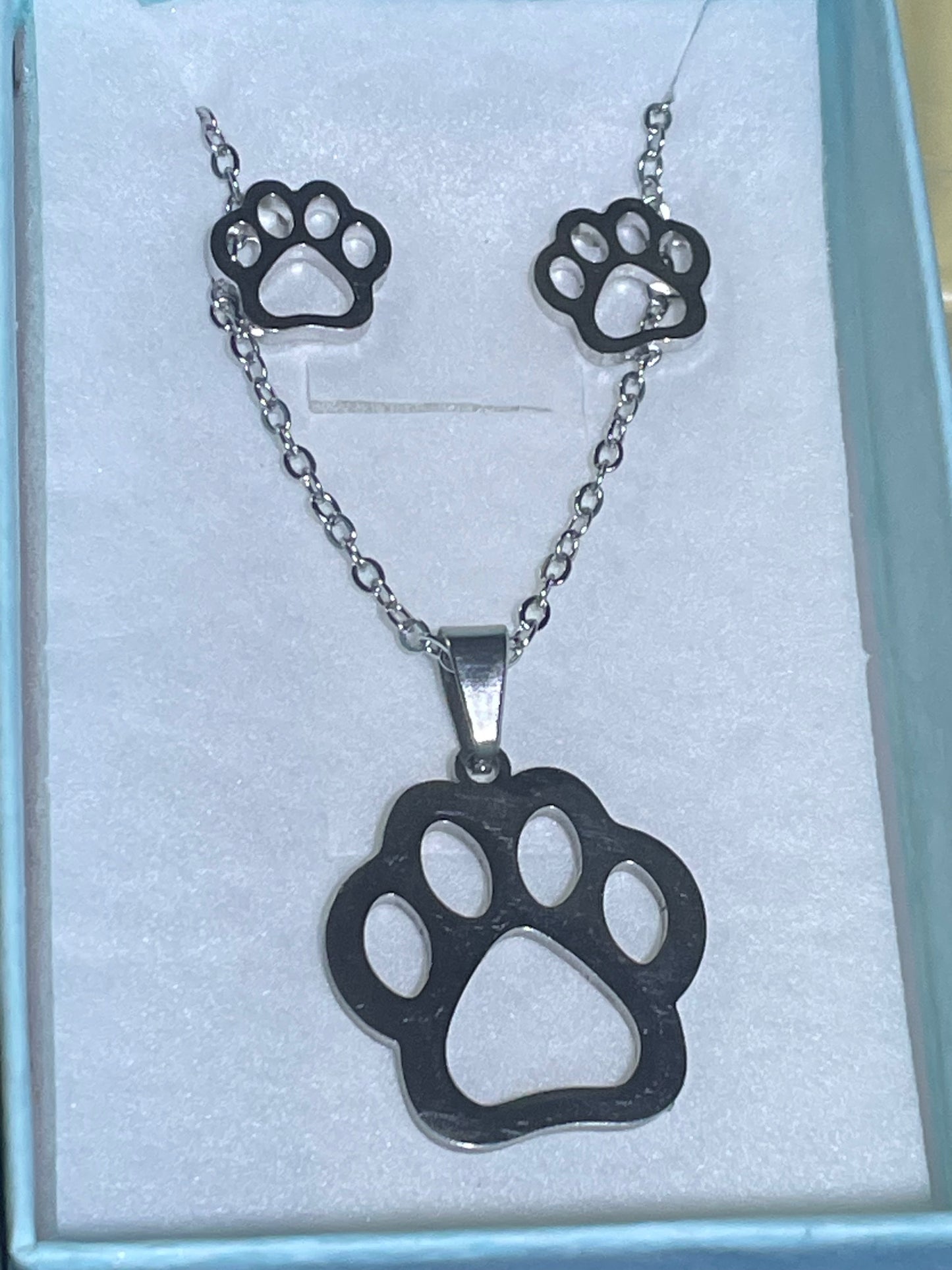 Stainless Steel Pet Jewellery Set