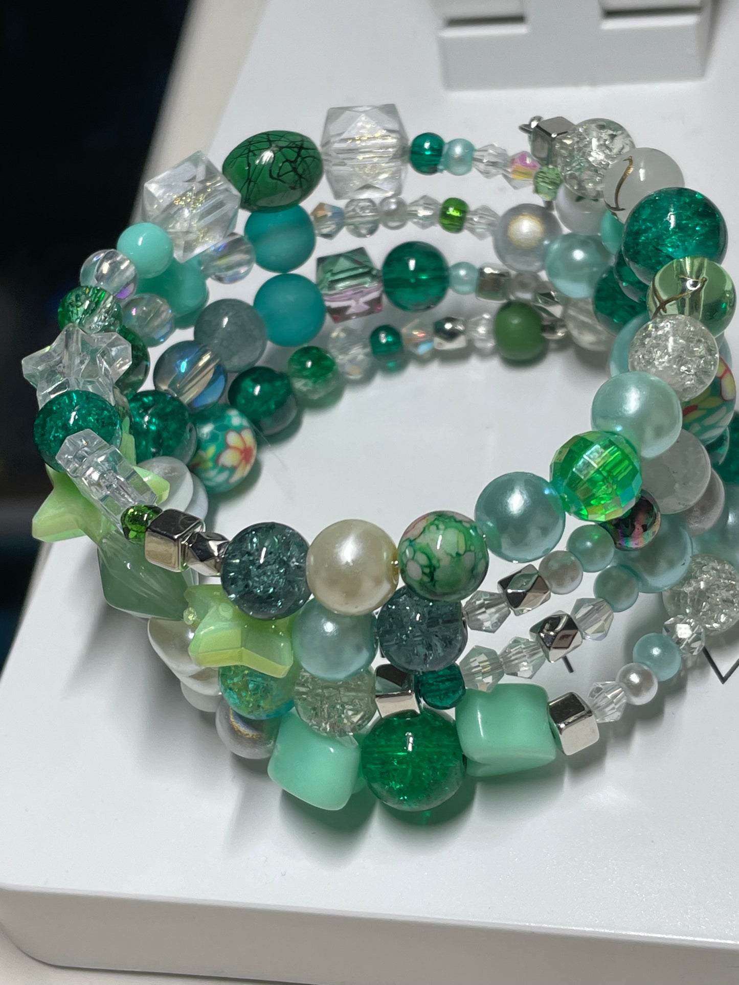 21.  Deep Green Bangle