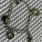 Blank Silver Plated Toggle Charm Bracelet