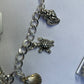 Blank Silver Plated Toggle Charm Bracelet