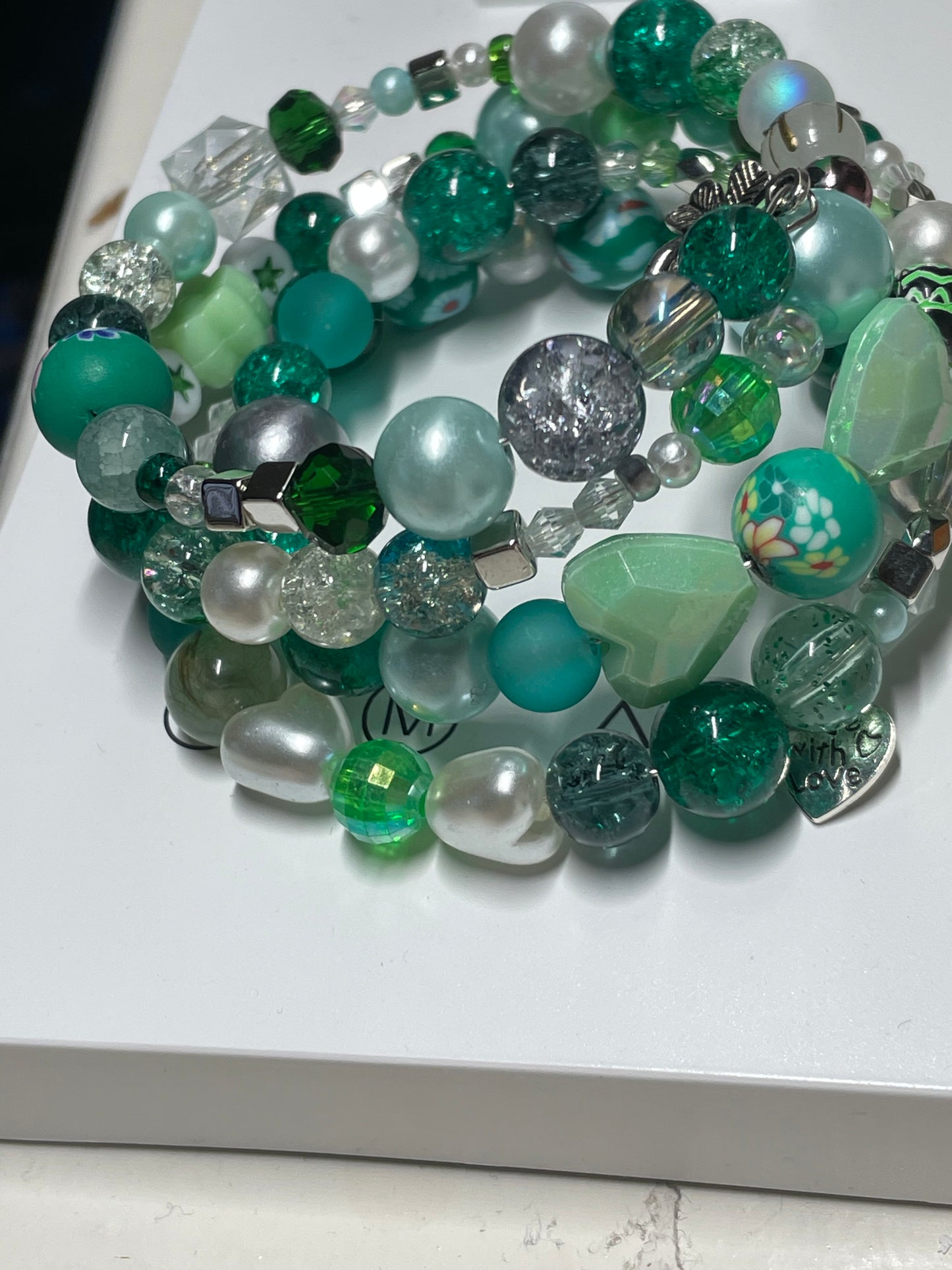 Ocean Green Bangles