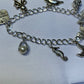 Blank Silver Plated Toggle Charm Bracelet