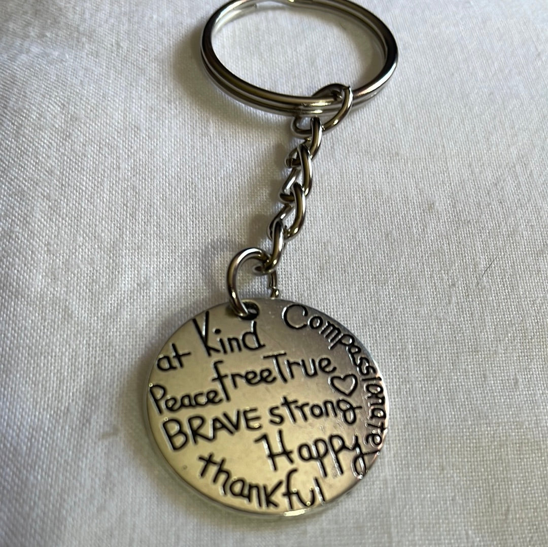 Inspirational Key Ring