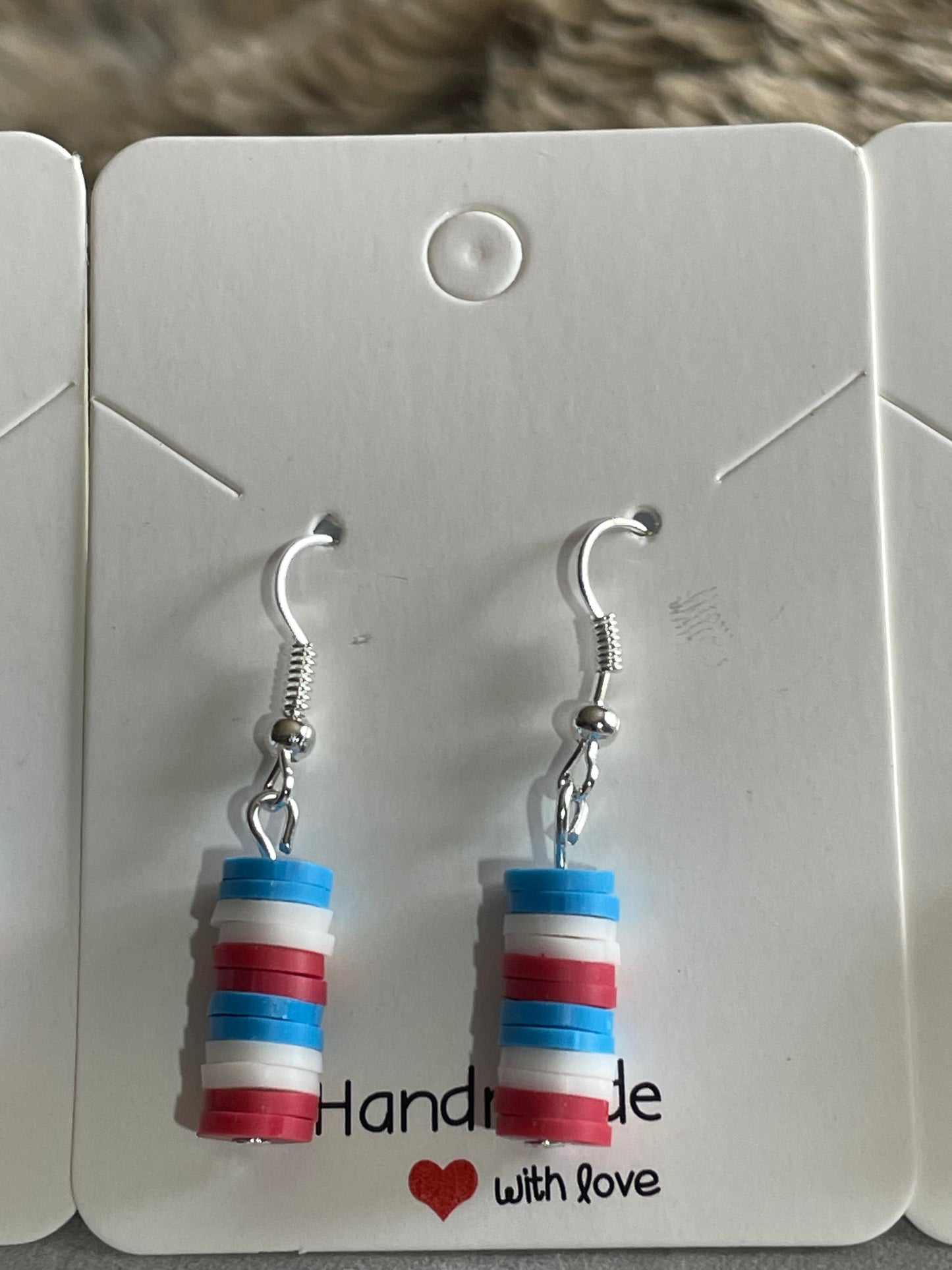 Modelling Clay Ring Earrings