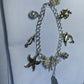 Blank Silver Plated Toggle Charm Bracelet