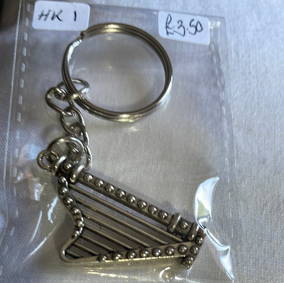 Harp Key Ring