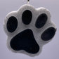 Acrylic Pet Paw & Bone Key Ring & Dashboard Ticket Holders