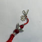 Red Angel Tassle Charm