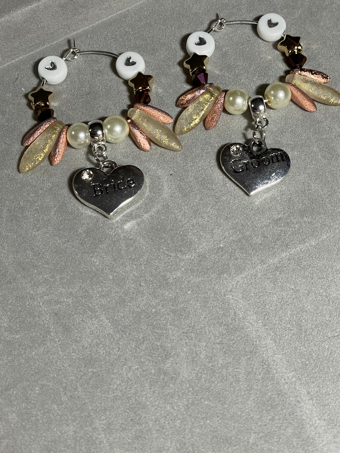 Wedding Wine Glass Charms