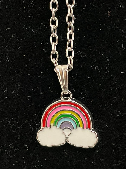 Rainbow Charm Necklace