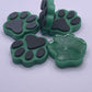 Acrylic Pet Paw & Bone Key Ring & Dashboard Ticket Holders