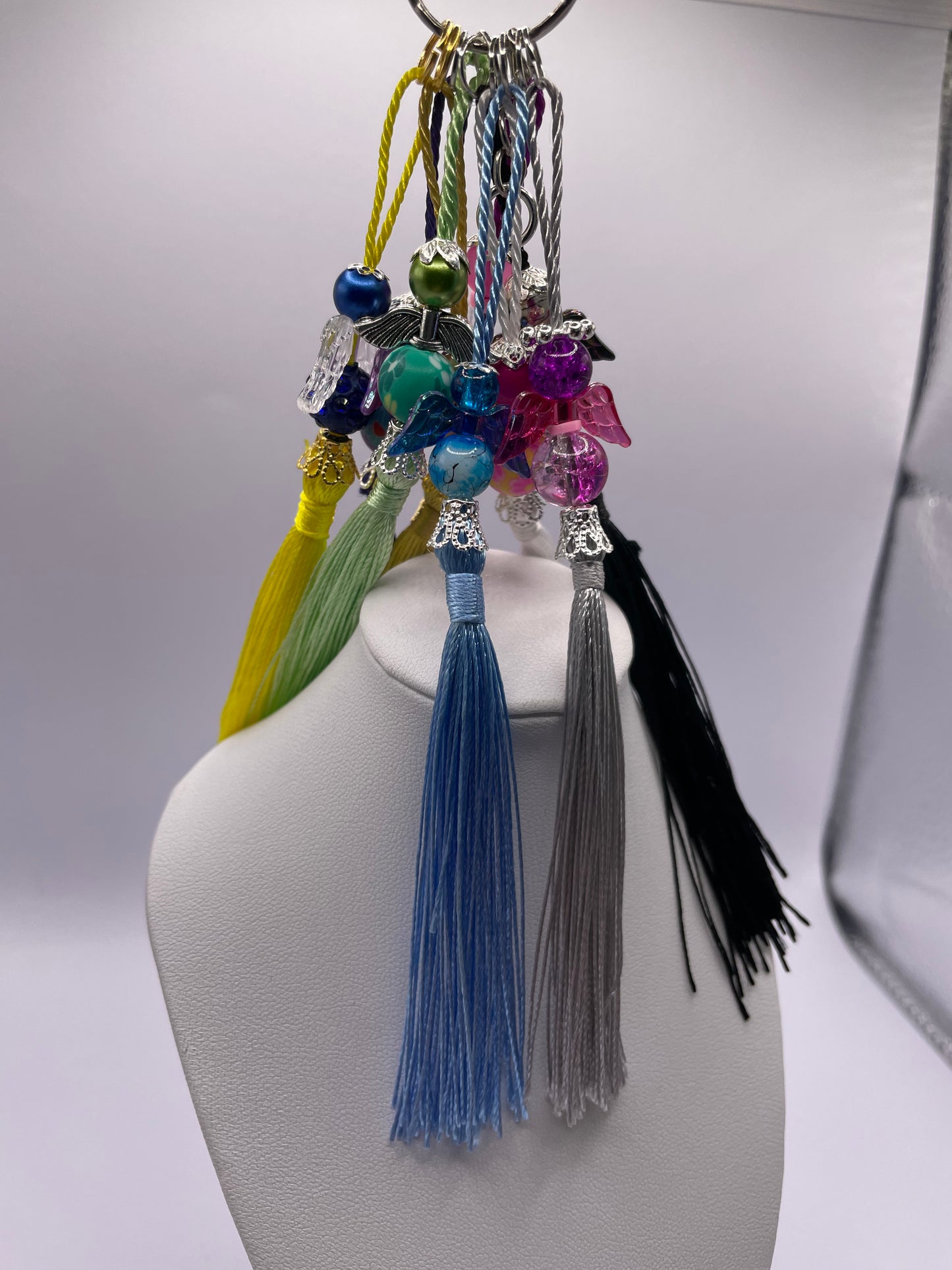 Angel Tassel Charms