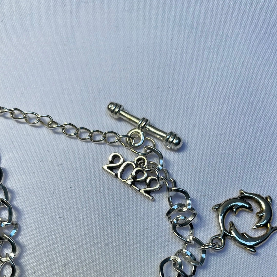 Silver Plated Charm Bracelet