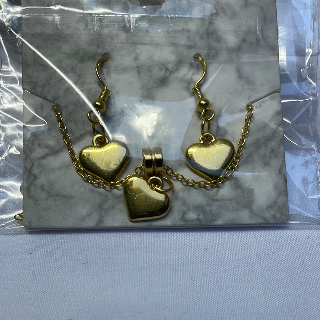 Gold plated Jewellery Set - 18"